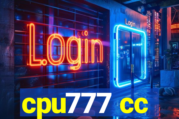 cpu777 cc